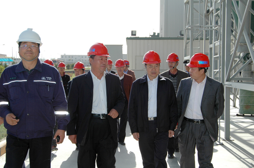 參加全國(guó)玉米種子生產(chǎn)加工技術(shù)培訓(xùn)班的領(lǐng)導(dǎo)專家來公司參觀指導(dǎo)工作