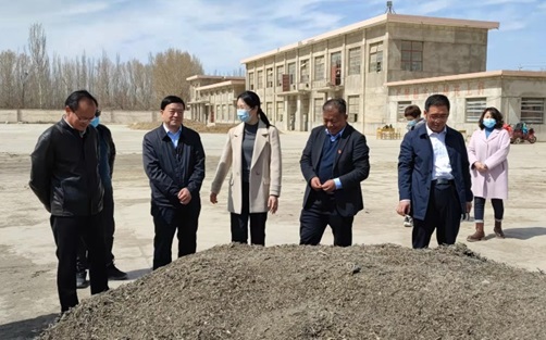 黨委書記、董事長劉興斌到金塔縣調(diào)研